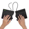 R-Go Tools Ergonomic Tastatur R-Go Split Break v2 with break software, ergonomic split Tastatur, QWERTZ (DE), Wired, Schwarz