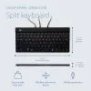 R-Go Tools Ergonomic Tastatur R-Go Split Break v2 with break software, ergonomic split Tastatur, QWERTZ (DE), Wired, Schwarz