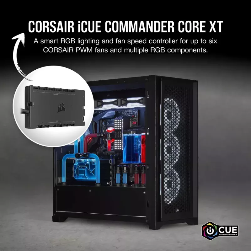 Lüfterdrehzahlregler Corsair iCUE Commander Core XT