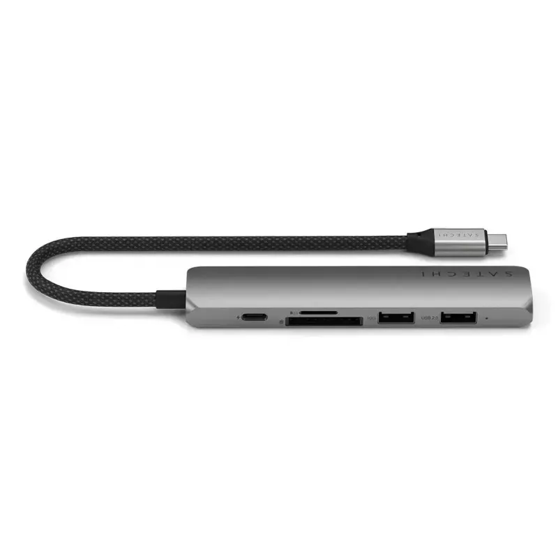 Satechi ST-P6SM USB Type-C Hub 10000 Mbit/s Grau