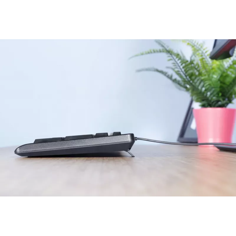 Trust Primo Tastatur Maus im Lieferumfang Büro USB Deutsch Schwarz