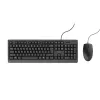Trust Primo Tastatur Maus im Lieferumfang Büro USB Deutsch Schwarz