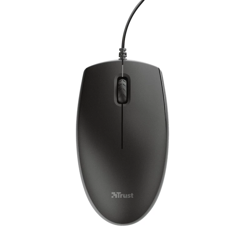 Trust Primo Tastatur Maus im Lieferumfang Büro USB Deutsch Schwarz