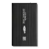 HDD/SSD-Gehäuse QOLTEC 51861 für 2,5-Zoll-SATA3-Laufwerke, USB 3.0, schwarz