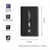 HDD/SSD-Gehäuse QOLTEC 51861 für 2,5-Zoll-SATA3-Laufwerke, USB 3.0, schwarz