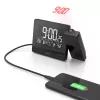 Hama Plus Charge Digitaler Wecker Schwarz
