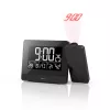 Hama Plus Charge Digitaler Wecker Schwarz