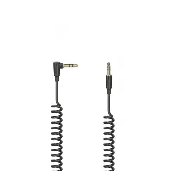 Audiokabel Hama Flexi-schlank 1,5m 3,5mm Stecker auf Stecker Schwarz