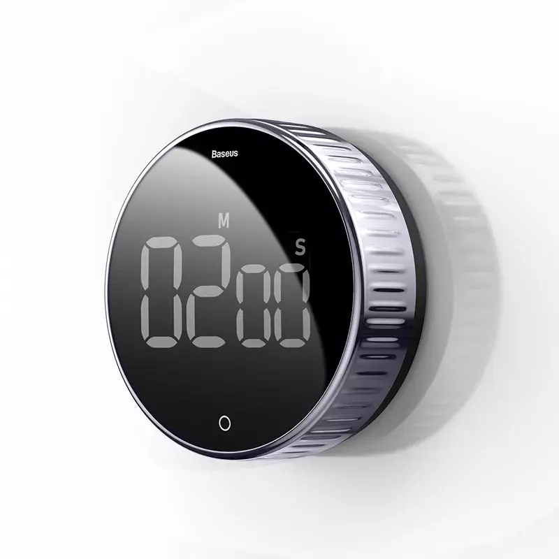 Täglicher Timer Baseus Heyo Rotation Countdown Schwarz Digital