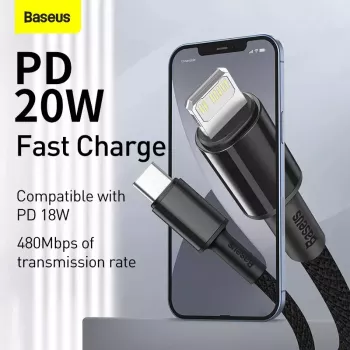 Lightning-Kabel Baseus CATLGD-A01 2m Schwarz