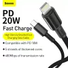 Lightning-Kabel Baseus CATLGD-A01 2m Schwarz