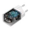 Baseus Super Si Indoor-Ladegerät Weiß Schnellladung 12V 1xUSB-C