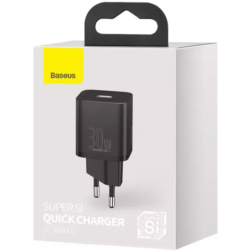 Ladegerät für Mobilgeräte Baseus CCSUPJ01 Universal Schwarz Schnellladung