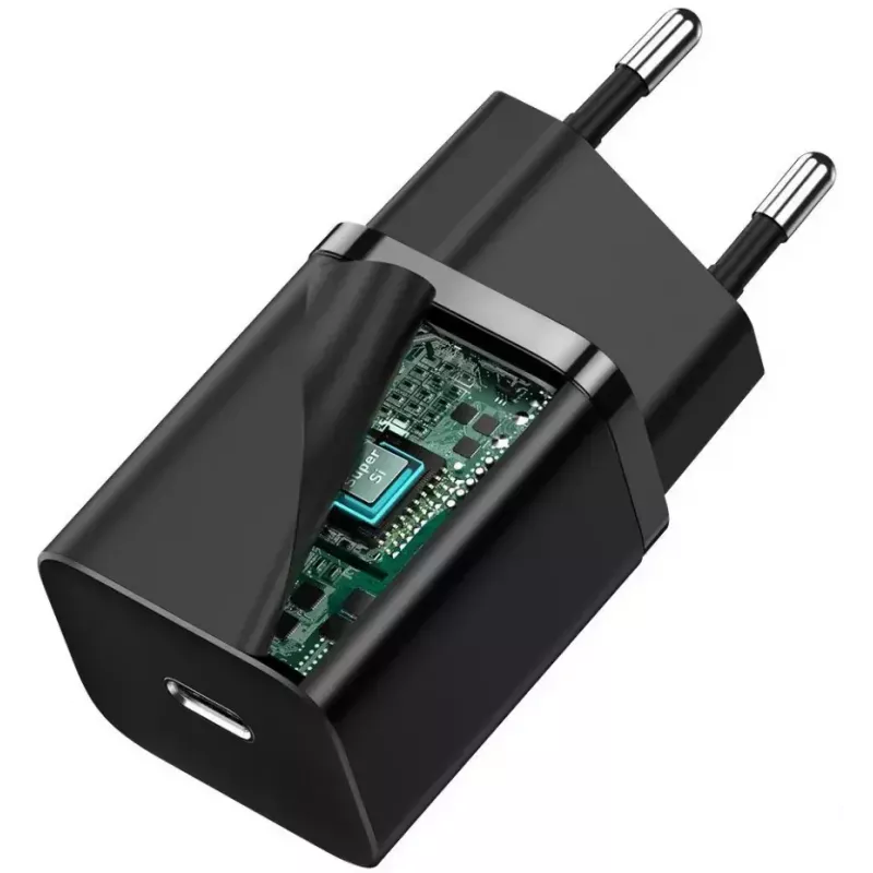 Ladegerät für Mobilgeräte Baseus CCSUPJ01 Universal Schwarz Schnellladung