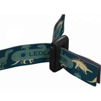 Ledlenser KIDLED2 Kinder-Stirnlampe, Dinosaurier