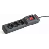 Steckdosenleiste ARMAC Multi M3 — 3 Steckdosen, 5 m Kabel, schwarz