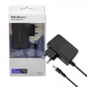 Netzteil Qoltec 51034 Indoor 19W Schwarz 220-240V