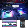 Govee RGBIC Innenraum-Autolichter Smart Strip Light Bluetooth 30 cm