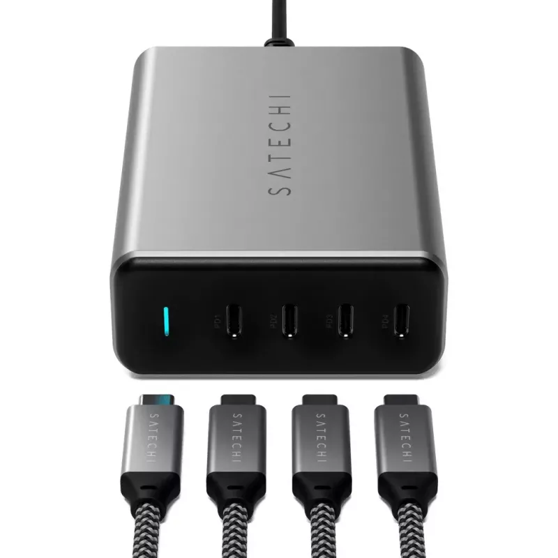 Satechi ST-UC165GM-EU Universal-Schnellladegerät 165 W 4-fach USB Type-C
