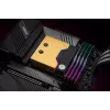 Water block EK Water Blocks Messing Kupfer Schwarz Gold