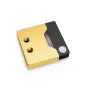 Water block EK Water Blocks Messing Kupfer Schwarz Gold