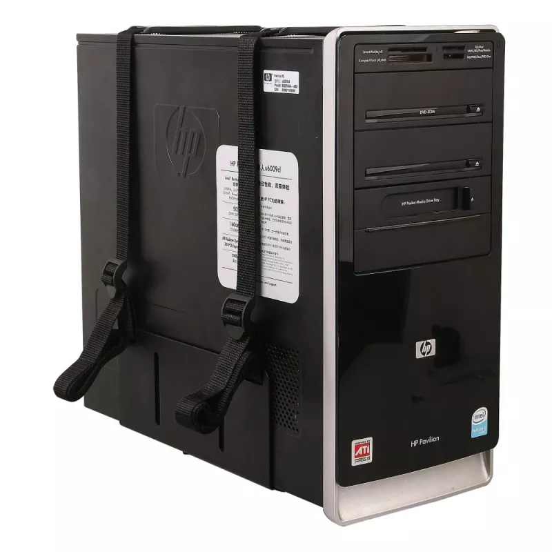 Techly ICA-CS 62 CPU-Halterung, unter dem Schreibtisch montierbarer Computerhalter, Schwarz