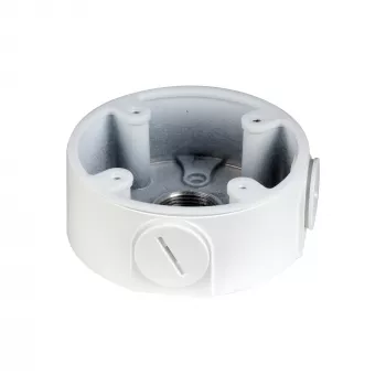 Anschlussdose DAHUA PFA13A-E für Überwachungskameras, Ø9,67 cm, Höhe 37,2 mm, weiß