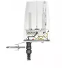 Omni-direktionale Netzwerkantenne QuWireless QuSpot AX10S, 2,4–2,5 / 4,7–6 GHz, max 7 dBi, PoE/LAN, vertikale Polarisation
