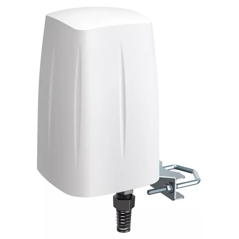 Omni-direktionale Netzwerkantenne QuWireless QuSpot AX10S, 2,4–2,5 / 4,7–6 GHz, max 7 dBi, PoE/LAN, vertikale Polarisation