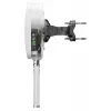 Directional-Netzwerkantenne QuWireless QuMax PoE/LAN, Mehrband 0,694–2,7 GHz & 2,4–2,5 GHz, max. Gewinn 6 dBi, vertikale Polarisation