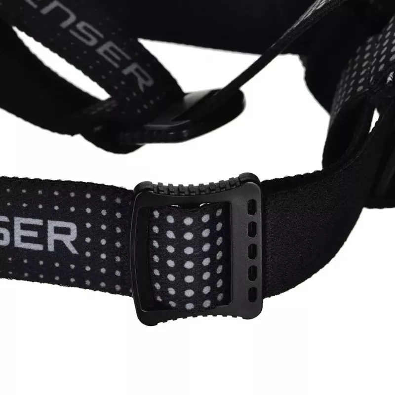 Stirnlampe Ledlenser MH7 Schwarz Blau — wiederaufladbare LED-Stirnlampe, 400 Lumen, integrierter Akku