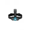 Stirnlampe Ledlenser MH7 Schwarz Blau — wiederaufladbare LED-Stirnlampe, 400 Lumen, integrierter Akku