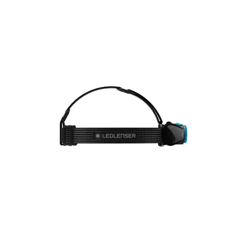 Stirnlampe Ledlenser MH7 Schwarz Blau — wiederaufladbare LED-Stirnlampe, 400 Lumen, integrierter Akku