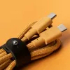 USB-C auf USB-C Kabel Native Union Belt Kabel 1,2 m Gelb