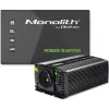 Spannungswandler QOLTEC Monolith 600 MS Wave 12V auf 230V 600W, reine/sinusförmige oder modifizierte Welle wie angegeben