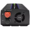 Spannungswandler QOLTEC Monolith 600 MS Wave 12V auf 230V 600W, reine/sinusförmige oder modifizierte Welle wie angegeben
