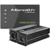 Spannungswandler QOLTEC Monolith 4000 MS Wave 12V auf 230V 2000/4000W mit USB