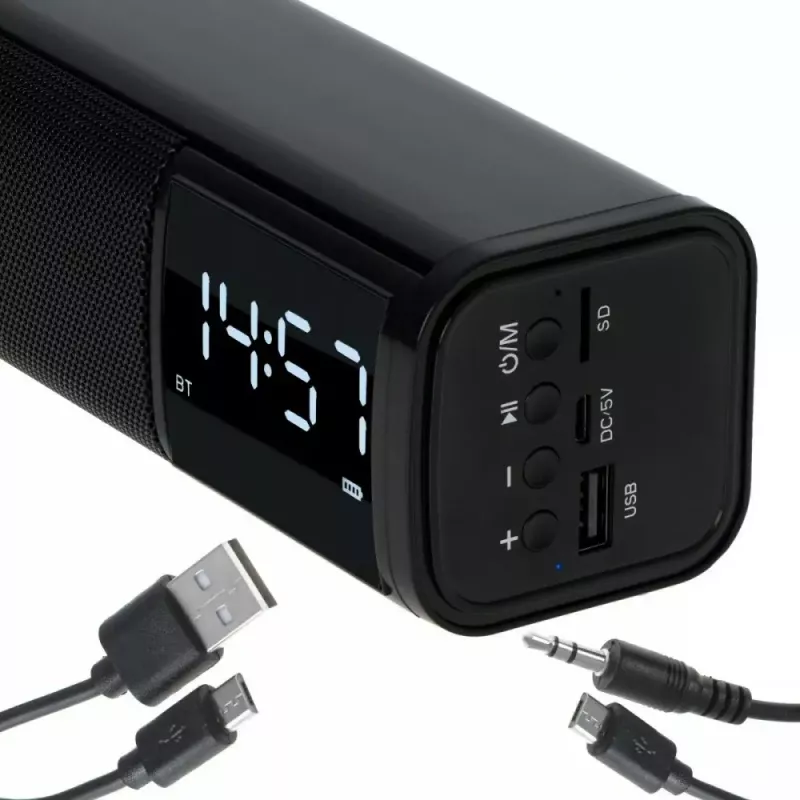 Tragbarer Bluetooth-Lautsprecher Adler AD 1191 5W, kabellos, kompakt, schwarz