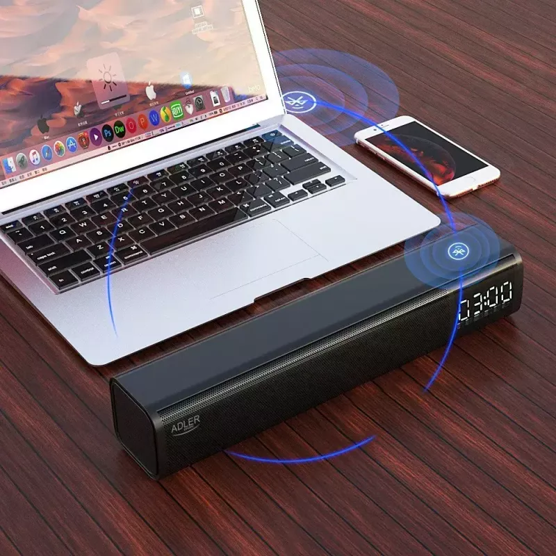 Tragbarer Bluetooth-Lautsprecher Adler AD 1191 5W, kabellos, kompakt, schwarz