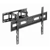 Boden-TV-Ständer Gembird WM-80ST-03 für 37-Zoll- bis 80-Zoll-Bildschirme, VESA 100x100–600x400, Neigung -15°–3°, Schwenkung ±60°, max. Tragfähigkeit 40 kg, schwarz
