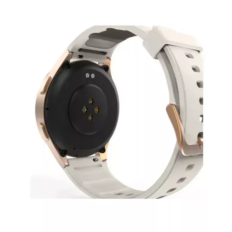 Hama Smartwatch 8900 3,3 cm (1,3 Zoll) AMOLED 42 mm Digital 466 x 466 Pixel Touchscreen Gold GPS (Satellit)