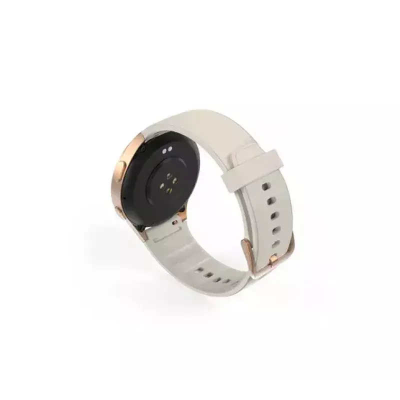 Hama Smartwatch 8900 3,3 cm (1,3 Zoll) AMOLED 42 mm Digital 466 x 466 Pixel Touchscreen Gold GPS (Satellit)