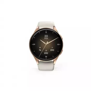 Hama Smartwatch 8900 3,3 cm (1,3 Zoll) AMOLED 42 mm Digital 466 x 466 Pixel Touchscreen Gold GPS (Satellit)