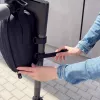 Lenkertasche Wozinsky WSB1BK — wasserdicht 4 L, schwarz, für Fahrräder und Roller