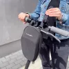 Lenkertasche Wozinsky WSB1BK — wasserdicht 4 L, schwarz, für Fahrräder und Roller