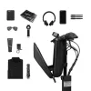 Lenkertasche Wozinsky WSB1BK — wasserdicht 4 L, schwarz, für Fahrräder und Roller