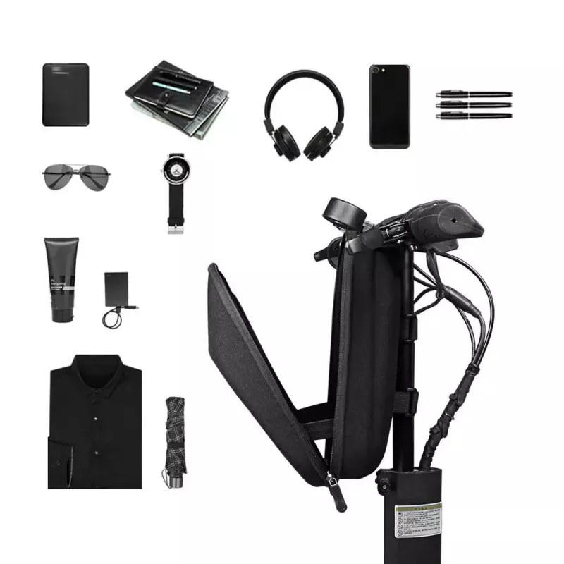 Lenkertasche Wozinsky WSB1BK — wasserdicht 4 L, schwarz, für Fahrräder und Roller