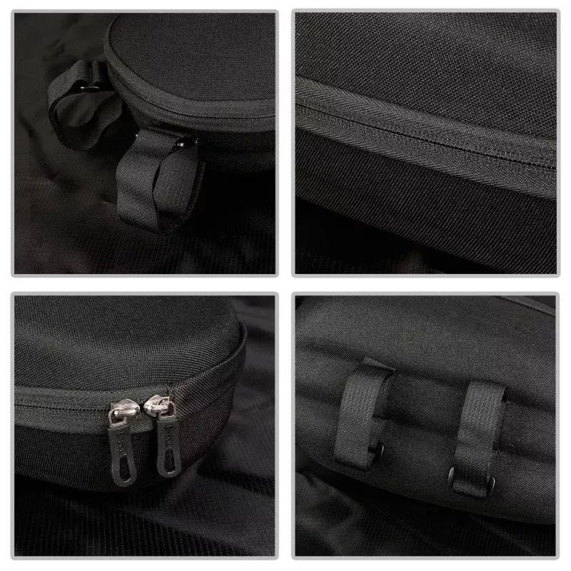 Lenkertasche Wozinsky WSB1BK — wasserdicht 4 L, schwarz, für Fahrräder und Roller