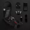 Lenkertasche Wozinsky WSB1BK — wasserdicht 4 L, schwarz, für Fahrräder und Roller
