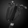 Lenkertasche Wozinsky WSB1BK — wasserdicht 4 L, schwarz, für Fahrräder und Roller